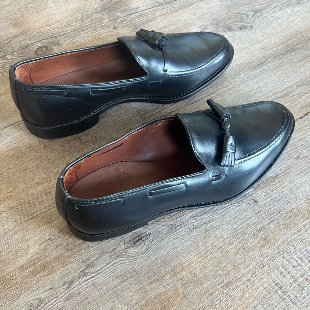 Grayson Tassel Loafer Allen Edmonds Black Men’s Shoes - Picture 3 of 6